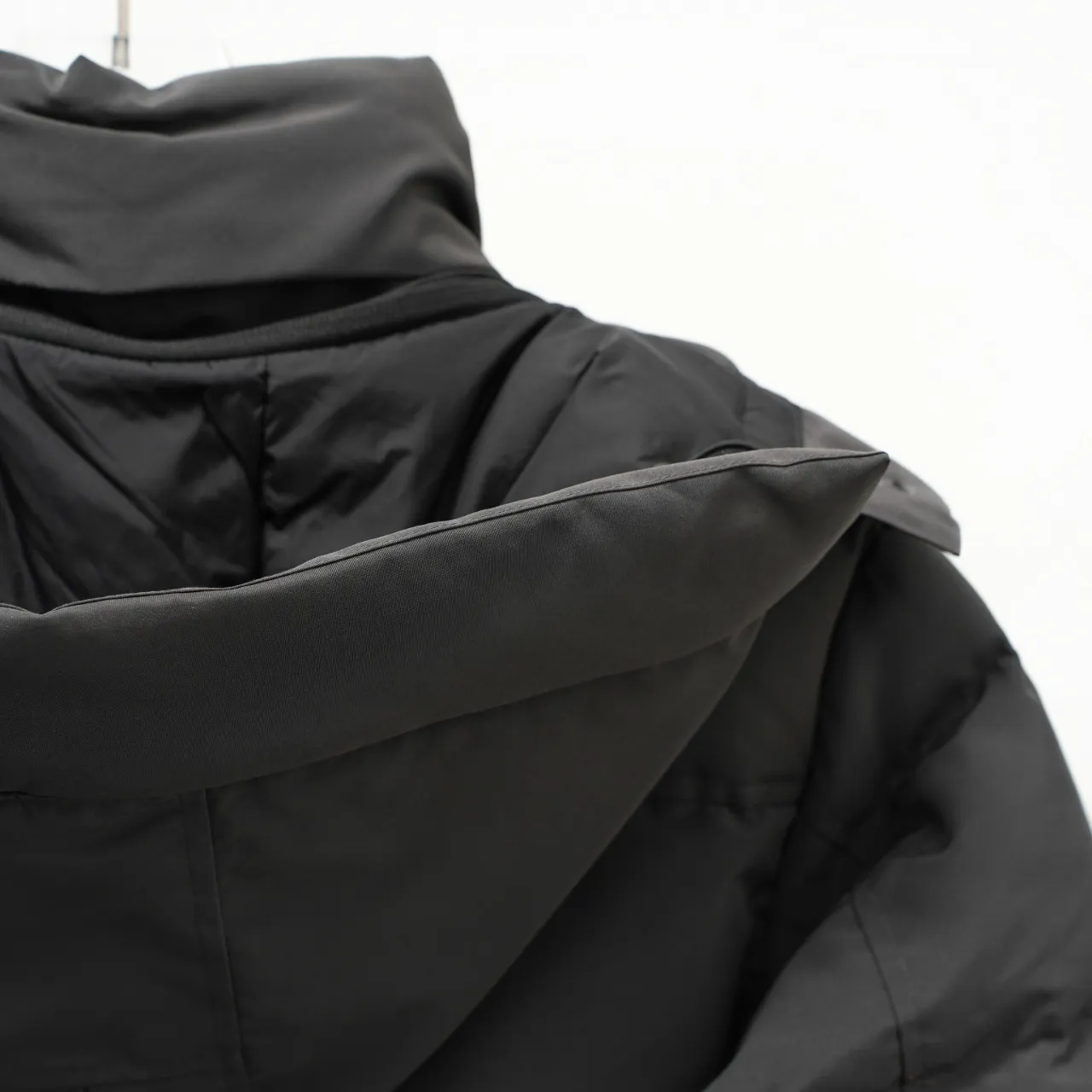 P740 CANADA GOOSE丨Canada Goose 29 New 2048 Hairless Collar Hooded Down Jacket Color: Graphite Black Label Size: XS-XXL